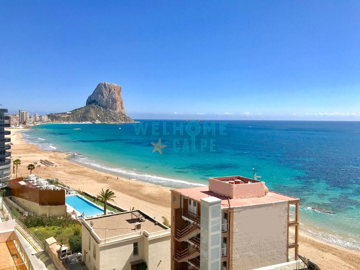 דירות קלפה Lima Con Piscina Y Vista Al Mar מראה חיצוני תמונה