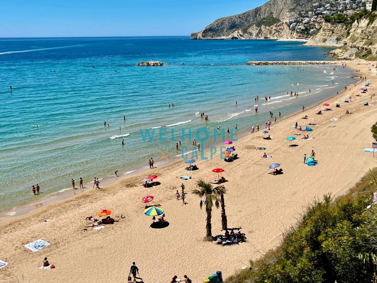 דירות קלפה Lima Con Piscina Y Vista Al Mar מראה חיצוני תמונה