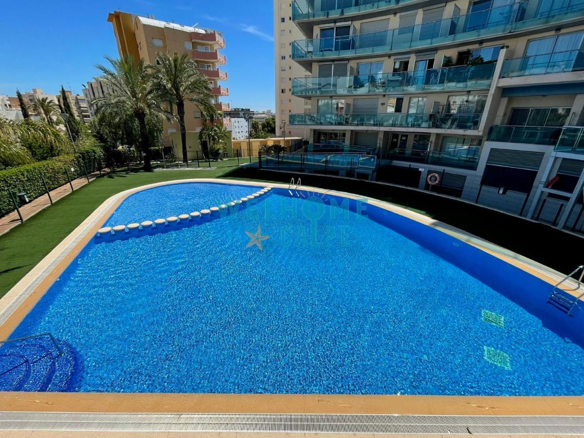 דירות קלפה Lima Con Piscina Y Vista Al Mar מראה חיצוני תמונה