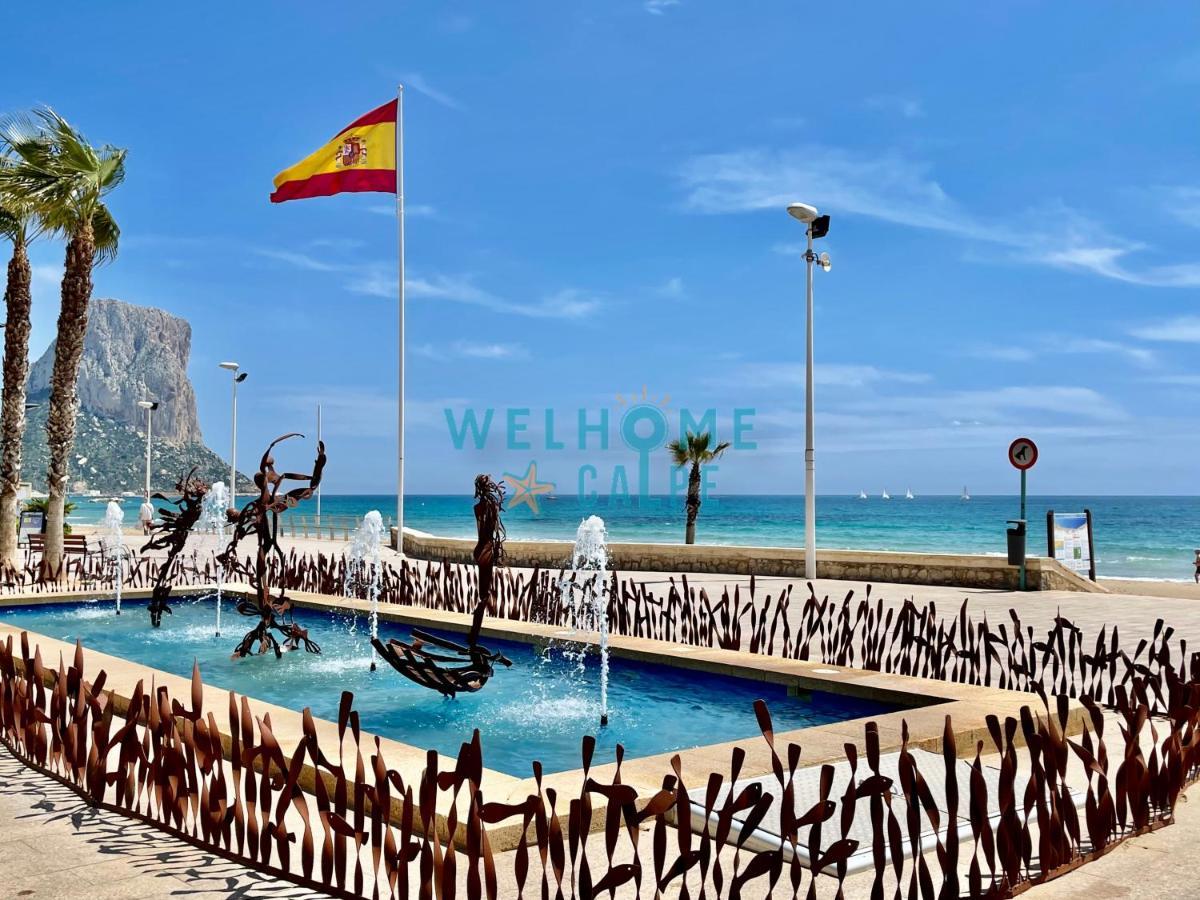 דירות קלפה Lima Con Piscina Y Vista Al Mar מראה חיצוני תמונה
