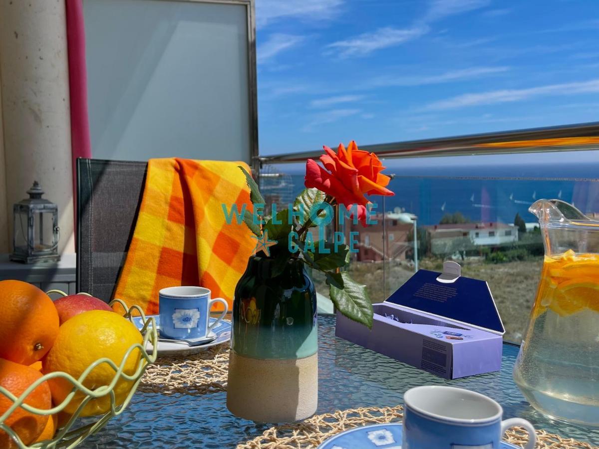 דירות קלפה Lima Con Piscina Y Vista Al Mar מראה חיצוני תמונה