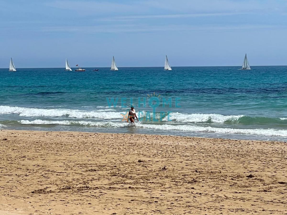 דירות קלפה Lima Con Piscina Y Vista Al Mar מראה חיצוני תמונה