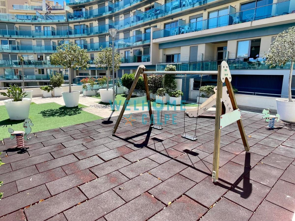 דירות קלפה Lima Con Piscina Y Vista Al Mar מראה חיצוני תמונה