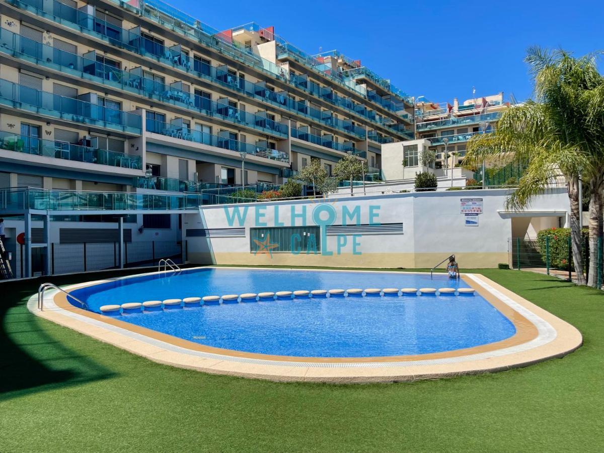 דירות קלפה Lima Con Piscina Y Vista Al Mar מראה חיצוני תמונה