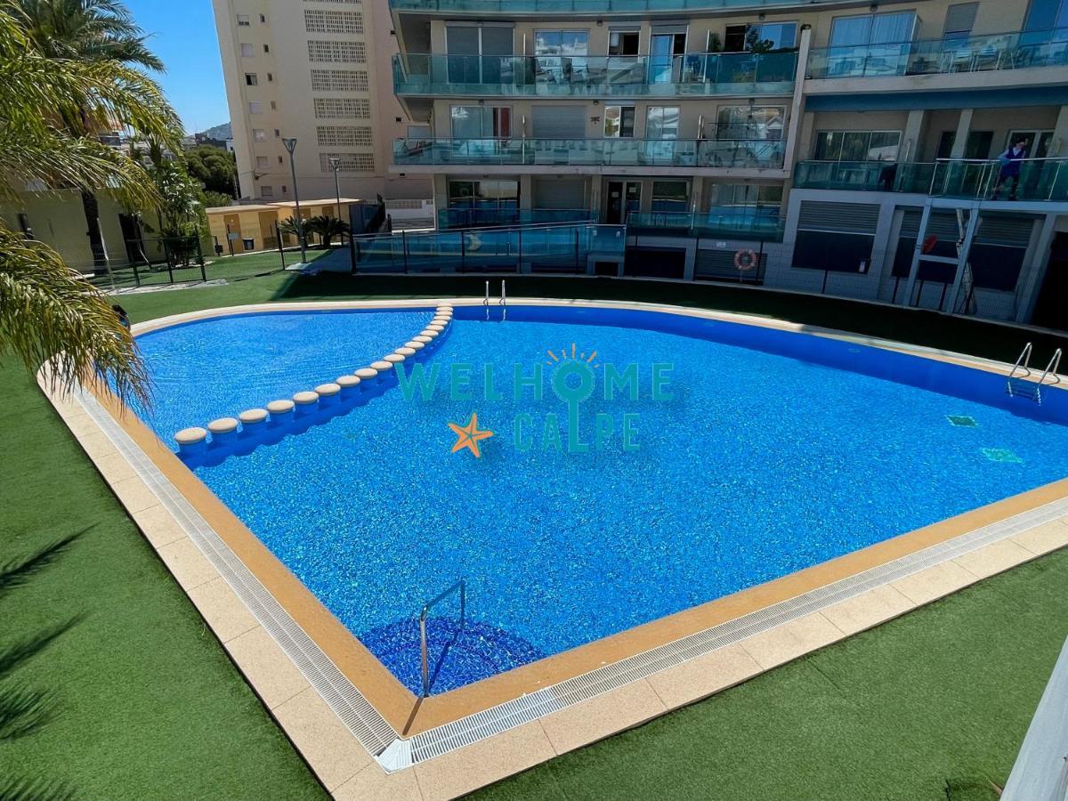 דירות קלפה Lima Con Piscina Y Vista Al Mar מראה חיצוני תמונה